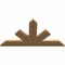 Ekena Millwork Saratoga Timber Gable Bracket, Western Red Cedar, 48"W x 26"H x 1 1/2"D x 5 1/2"F, 13/12 Pitch GBW048X26X0206SAR00SWR - alternate 2